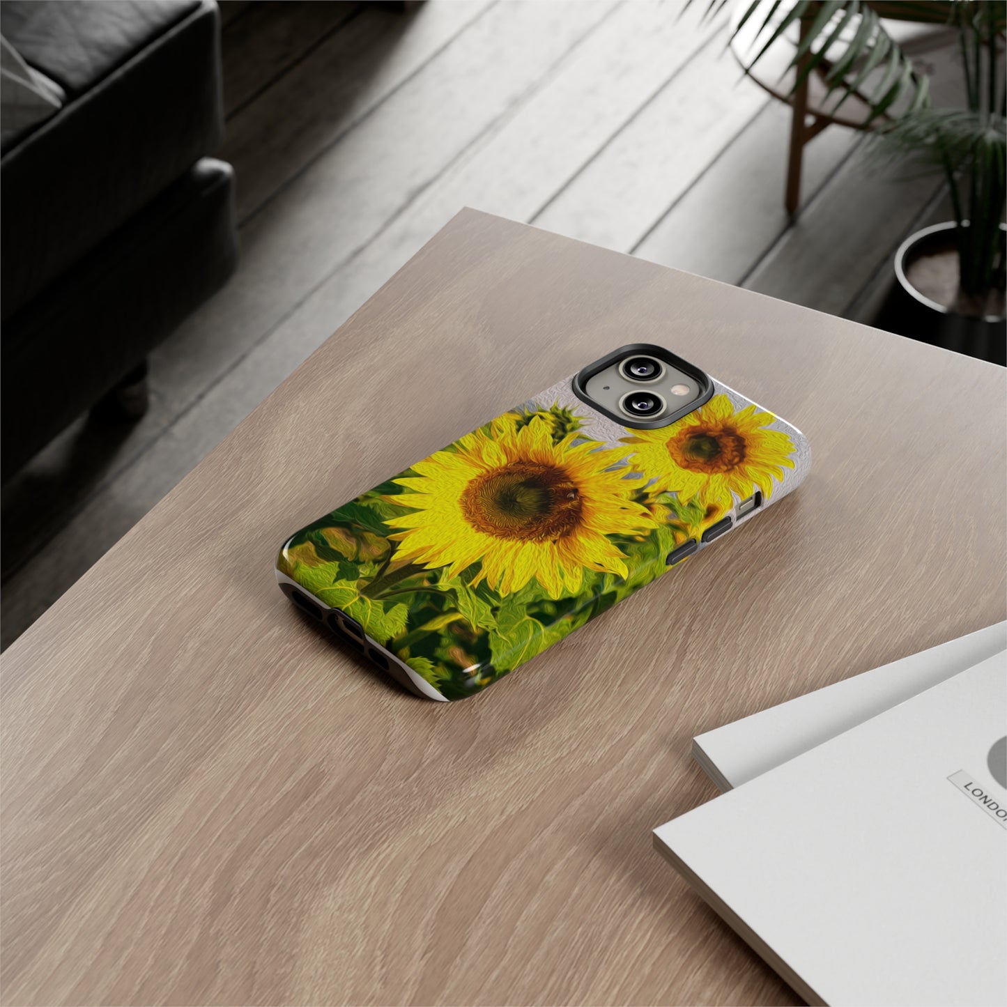 iPhone 14 Sunflower case